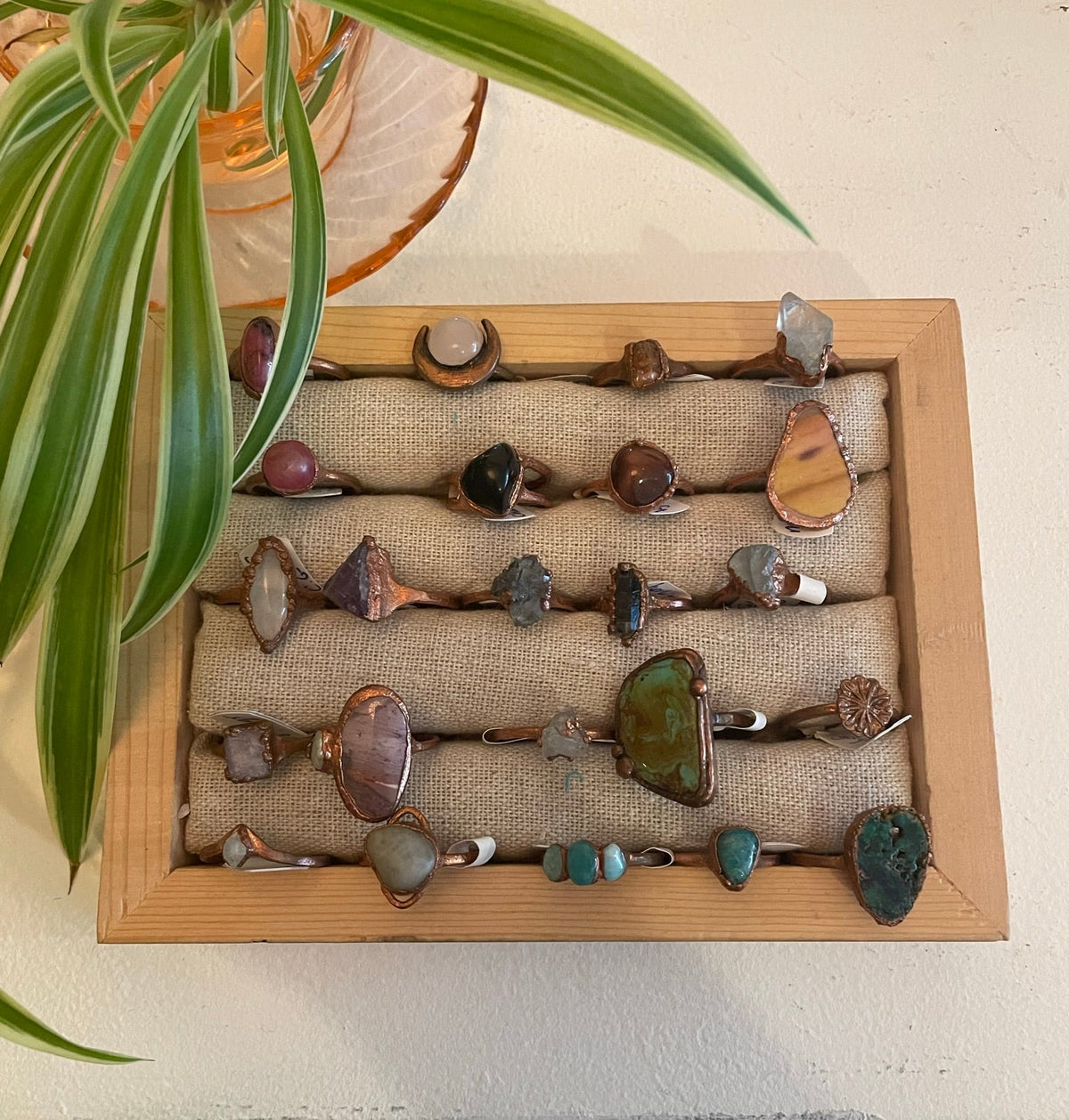Handgemaakte ringen van Copper Gorgeous uit Amersfoort